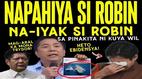 Kakapasok Lang Grabe To Pres Bbm Willie Rivellame Sinabon Si Robin