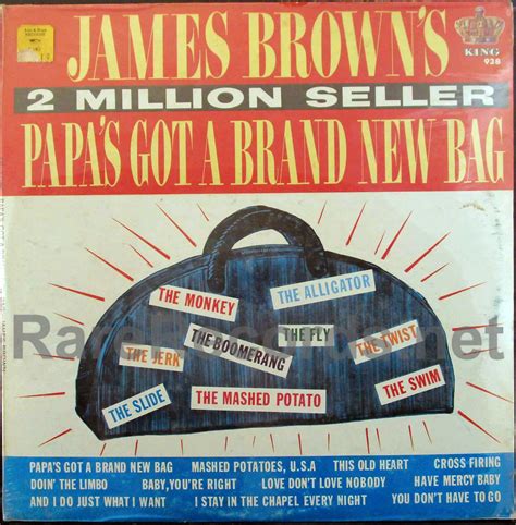 James Brown Papas Got A Brand New Bag Sealed U S Mono LP