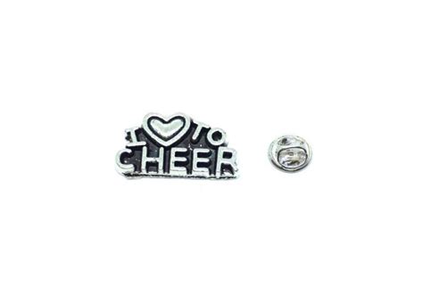 I Love Cheer Pin Finox