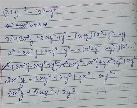 Find A Factor Of X Y ³ − X³ Y³