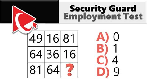 How To Pass Security Guard Job Interview And Hiring Assessment Test The Comprehensive Guide