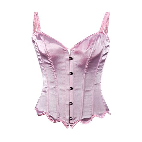 Lovskoo 2024 Womens Plus Size Renaissance Corset Lace Up Boned Overbust Waist Trainer Cincher