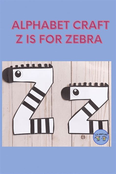 Alphabet Craft Zoo Phonics Inspired Craft Letter Animal Craft