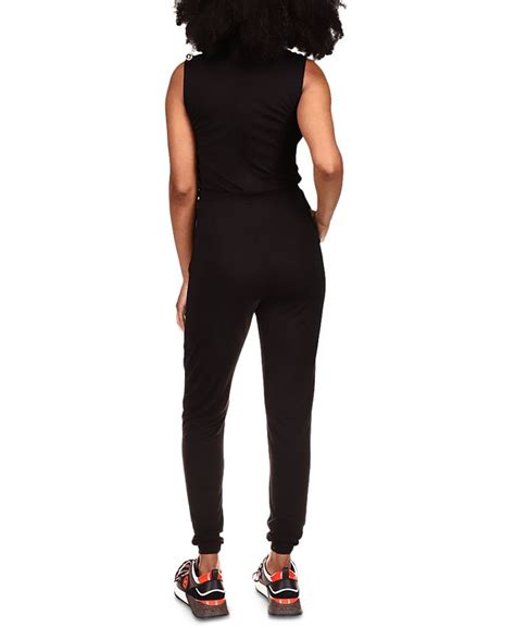 Michael Kors Mock Neck Jumpsuit Macys