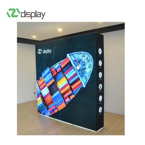 8ft Backlit Pop Up Display Stand