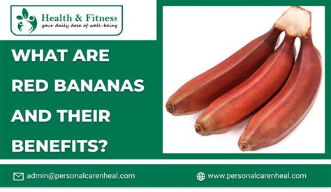 What Are Red Bananas And Their Benefits