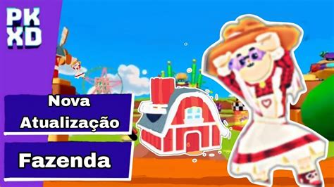 Pkxd Jogando Na Nova Atualiza O Da Fazenda Youtube