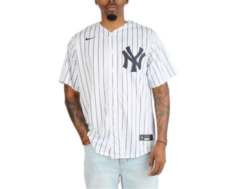 NIKE Yankees Pinstripe Team Jersey T770-NKWH-NK-XVH - Shiekh