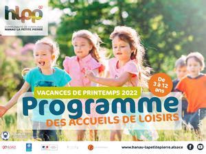 Calam O Programme Accueils Loisirs Vacances Printemps