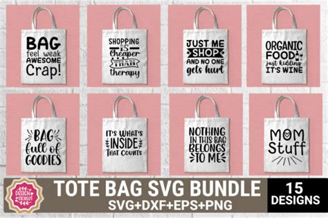 Tote Bag Svg Bundle Graphic By Designstore01 · Creative Fabrica