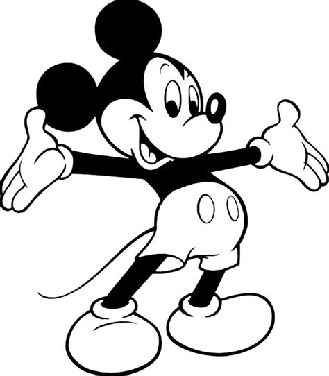 Desenhos Para Imprimir Do Mickey BRAINCP