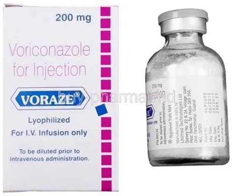 Voriconazole Voraze Injection Prescription Treatment Dandruff Fungal