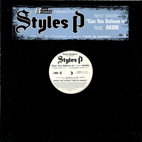 Styles P Feat Akon Can You Believe It 2005 Vinyl Discogs