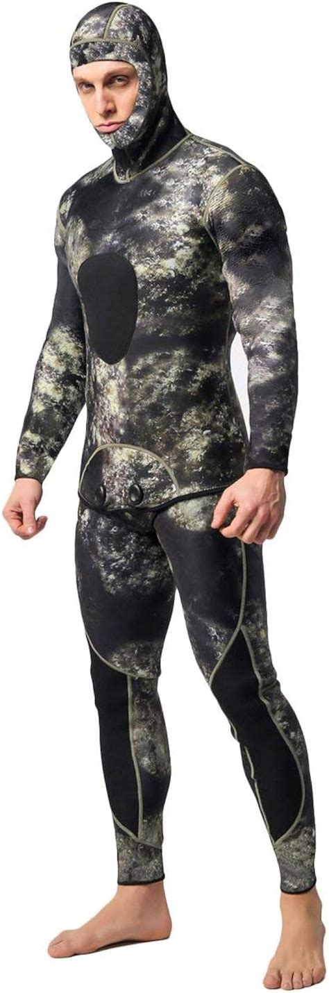 HONZIRY 2 UNIDS Hombres Traje De Buceo Neopreno 3mm Traje De Pesca