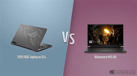 2020 Rog Zephyrus G14 Vs Alienware M15 R6 Full Specs Comparison