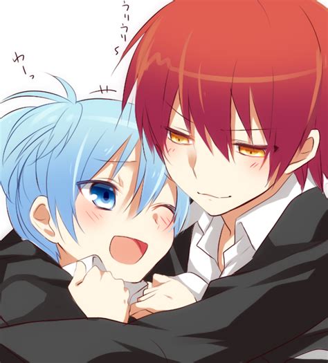 Kyaaaa Assassination Classroom Nagisa And Karma Anime