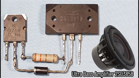 Simple Powerful Ultra Heavy Bass Amplifier With Sc Transistor