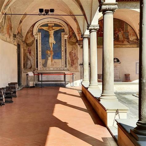 Museo Di San Marco Firenze Beato Angelico Crocifissione Con San