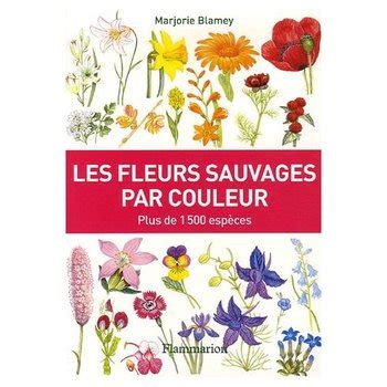 Un Livre Les Fleurs Sauvages Par Couleur Le Pouvoir Des Fleurs