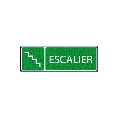 Panneau D Vacuation Par Les Escaliers