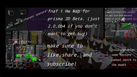 Fnaf 1 Hw Map Prisma 3d 200b4 Download Youtube