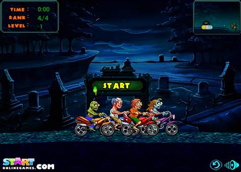 Zombie Racer - Funny Car Games