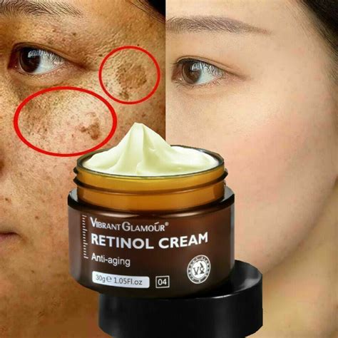 Retinol Moisturizer Revitalizing Cream for Anti Wrinkle & Firming Anti-Aging Women Face Cream ...