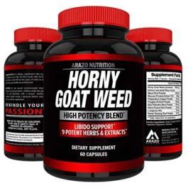 STIMULANT Horny Goat Weed Extract With Maca Root Ginseng Muira Puama