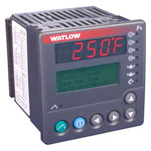 Analog Temperature Controller F T Watlow Electric Manufacturing