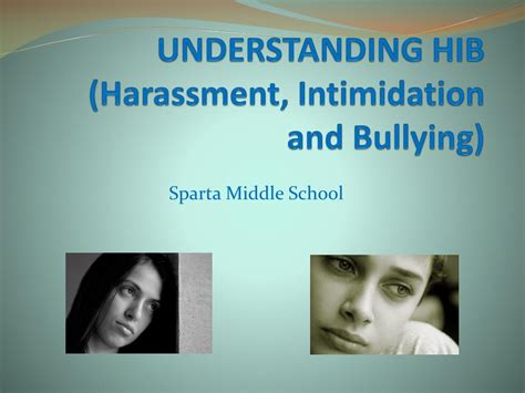 Ppt Understanding Hib Harassment Intimidation And Bullying Powerpoint Presentation Id6510124