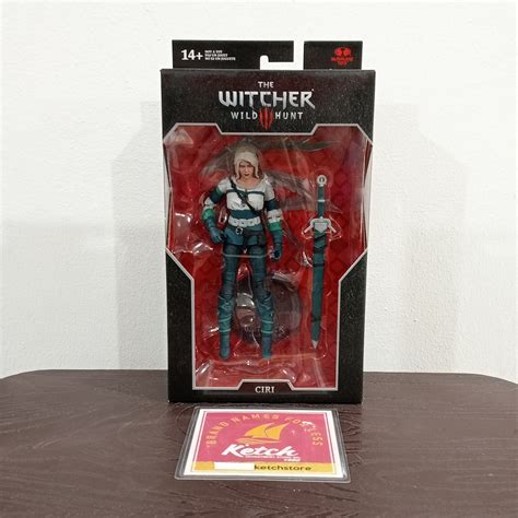 McFarlane The Witcher Wild Hunt Ciri Elder Blood Action Figure Misb