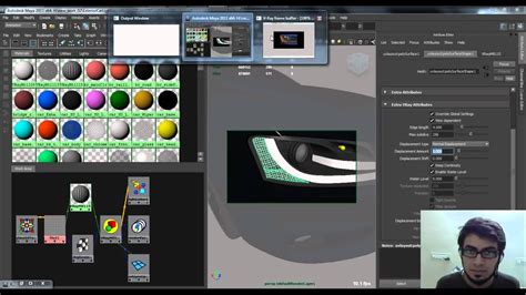 V Ray Exterior Car Lighting Series Maya 014 LightMaterial 02 YouTube