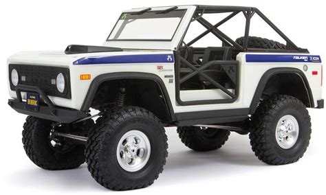 Axial Scx10 Iii Early Ford Bronco 110th 4wd Rtr White