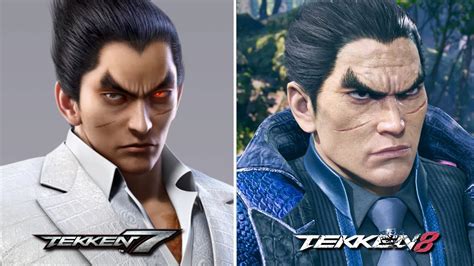 Tekken 7 Vs Tekken 8 Graphics And Details All Character Comparison