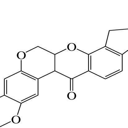 Molecular structure of Rotenone | Download Scientific Diagram