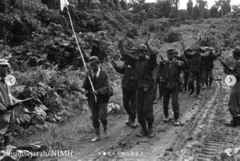 Foto Potret Lawas Pasukan TNI Ditahan Belanda Saat Operasi Trikora