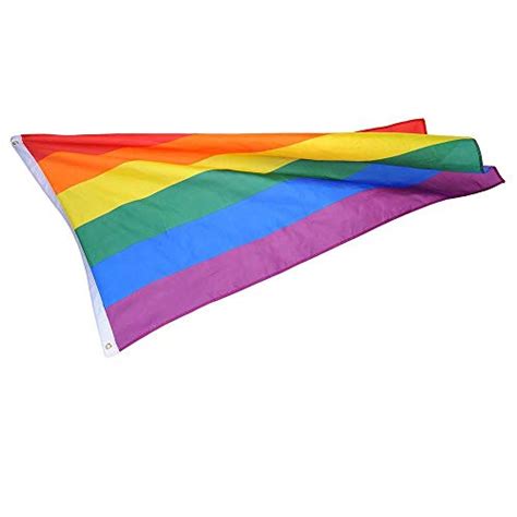 Rainbow Pride Flag Lgbt X Ft Gay Lesbian Lgbtq Pride Flags Uv Fade