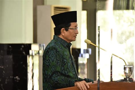 Kajian Imam Besar Masjid Istiqlal Pada Kegiatan Isra Mi Raj Rasulullah