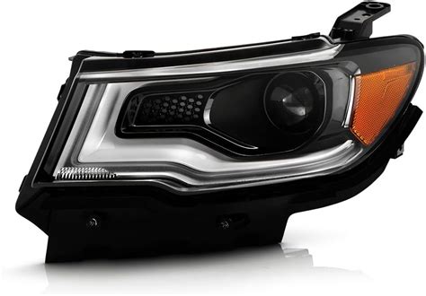 Amazon VIPMOTOZ HID Xenon LED DRL Projector Headlight Compatible