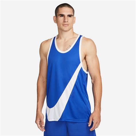 Nike Dri Fit Basketball Crossover Jersey Mens Performance Vests