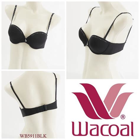 Jual Bra Wanita Wacoal Busa Tipis Half Cup Model Polos Pakaian Dalam