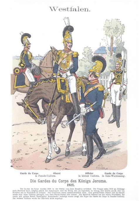 Band Iii 23 Westfalen Garde Du Corps Des Königs Jérôme 1812