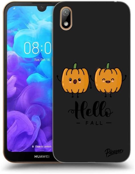 SILIKONOWE CZARNE ETUI NA HUAWEI Y5 2019 HALLO FALL Etui Na Telefon