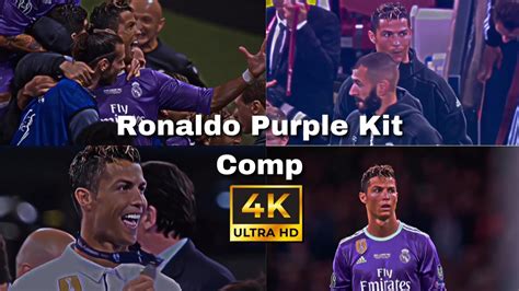 Ronaldo Purple Kit Comp | Upscaled + 4K CC | Free Clips For Edits - YouTube