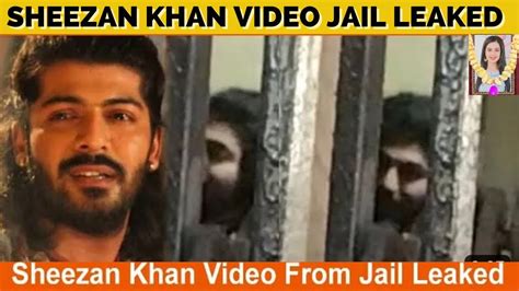 Shezan Khan First Video From Jail Sheezan Khan Very Emotional Video