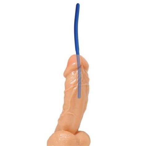 Master Series Invasion Silicone Urethral Sound Trainer Set Blue Sex