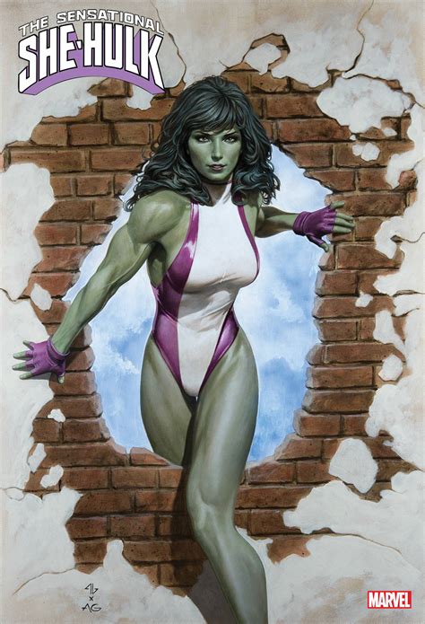 The Sensational She Hulk 1 Adi Granov Homage Cover Fresh Comics