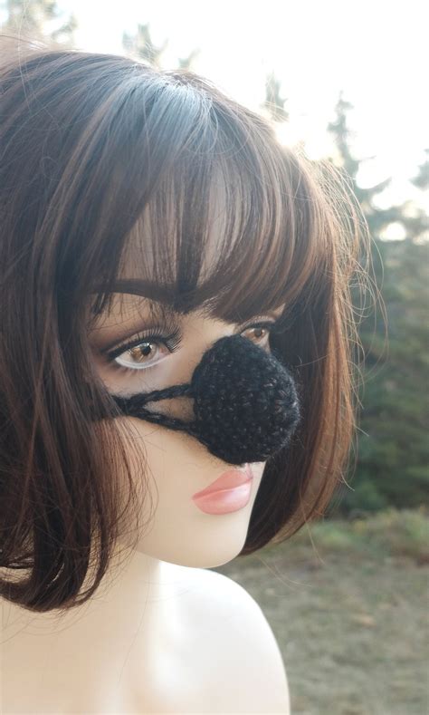 Nose Warmer Shiny Nose Cozy Nose Hat Crochet Face Cover Etsy