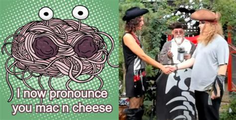 Canadian Couple Married Under Church Of Flying Spaghetti Monster