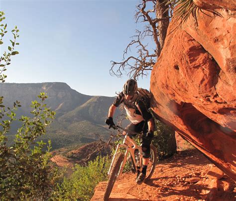 Mountain Biking Hangover Trail Loop Sedona Arizona Usa